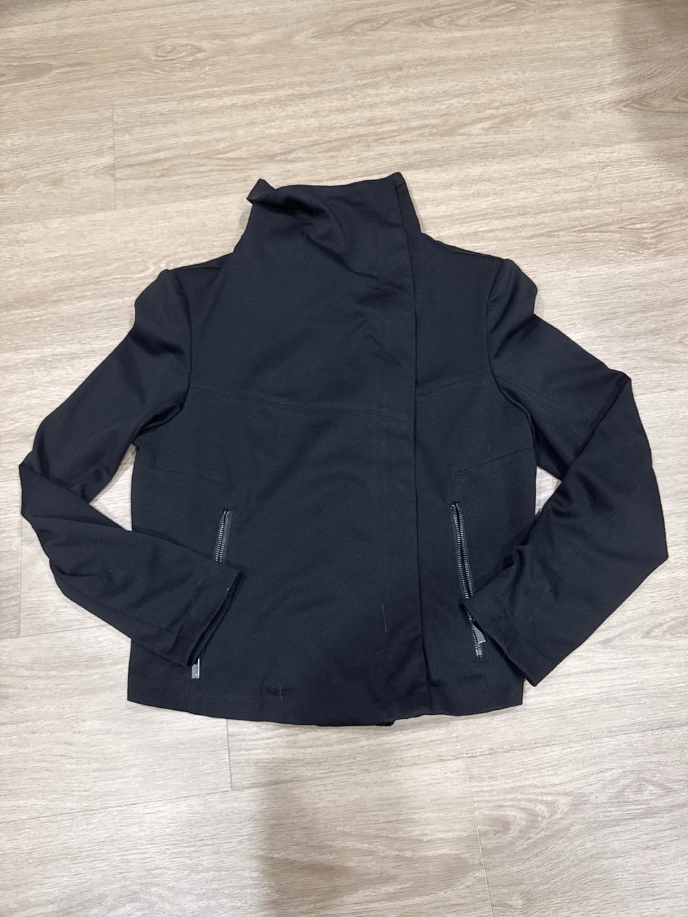 bagatelle Black Asymmetrical Women's Jacket